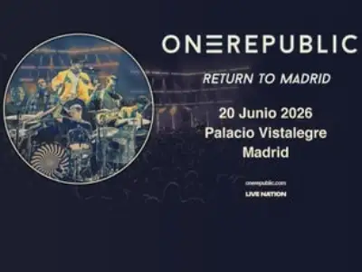OneRepublic - Escape to Europe 2025 | Paquetes VIP